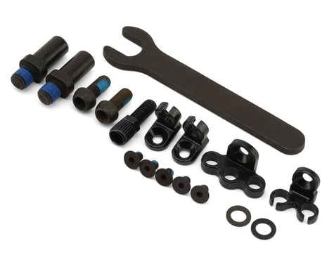 Total BMX Brake Mount Kit (Black) (8 x 1.25mm)